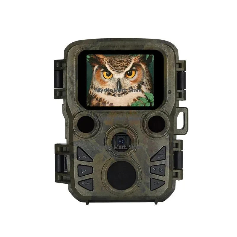 

H5812 Mini Home Security Camera Trailcamera Mini Wildlife Cameras Hunting Camera with Solar Panel