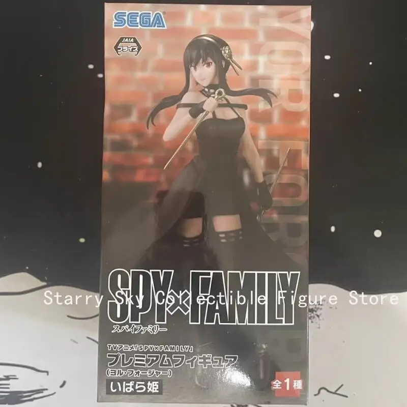 정품 세가 스파이 패밀리 프리미엄 피규어 요르 포저 쓰론 프린세스 오리지널 애니메이션 피규어 모델 수집가 피규어 장난감 선물 인형