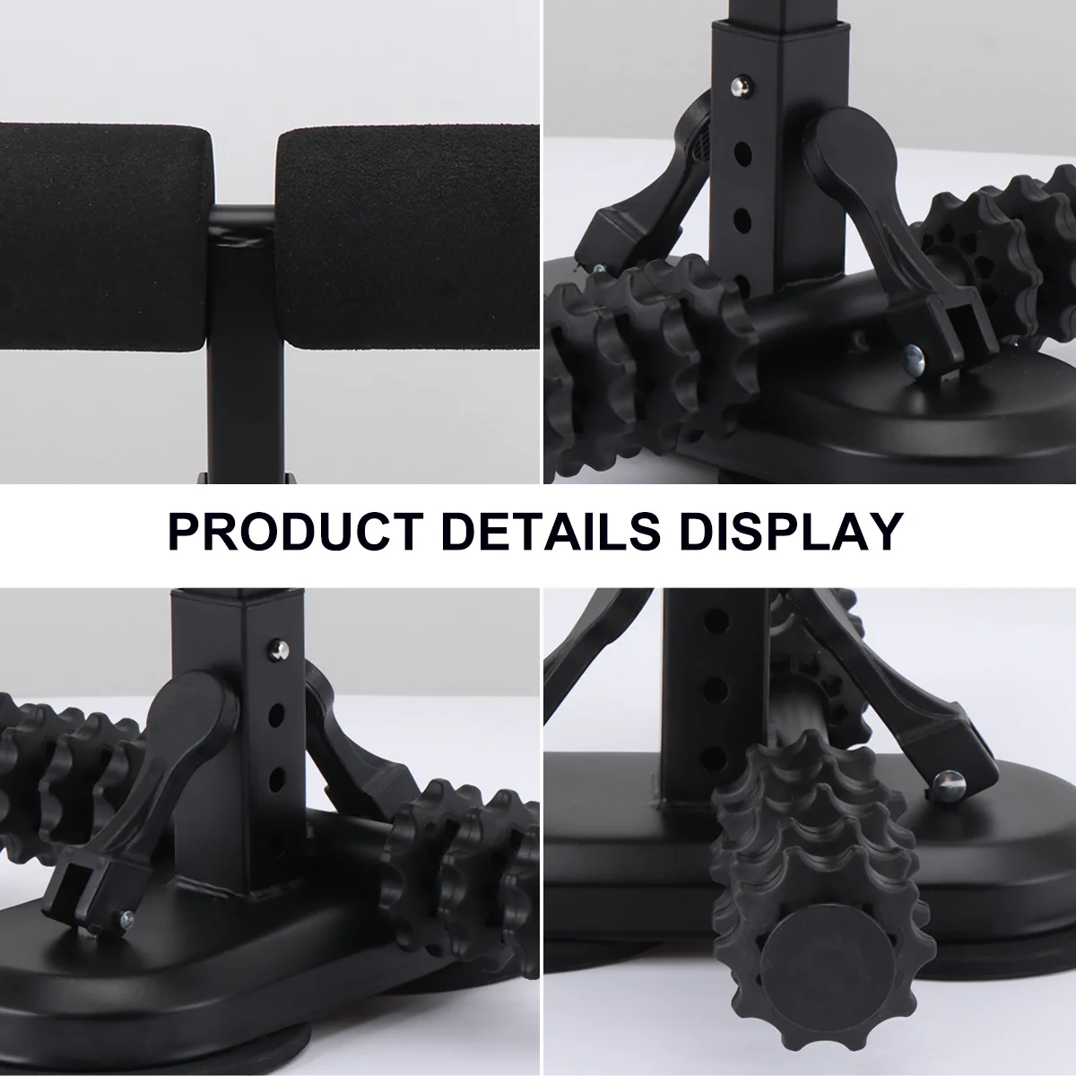 

Abdominal Curl Assist Sit-Up Board Strong Suction Cup For Smooth Floors Marble Granite Non-Slip Multi-Function Fitness Equipment