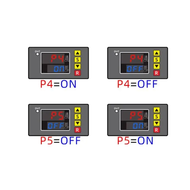AT13 T3231 Digital Time Delay Relay Multifunction LED Display Cyclic Timing Control Switch Adjustable Timing Relay,C Durable