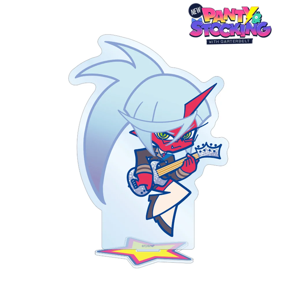 Panty & Stocking with Garterbelt Panty Stocking 15cm Acrylic Stand Keychain Anime Figure Desk Decor Gift