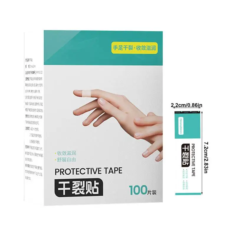 Chapped Handsfeet Patch Moisturizing Cotton Pressure Sensitive Protective Tape Breathable Adhesive Plaster Hand Foot Chapped