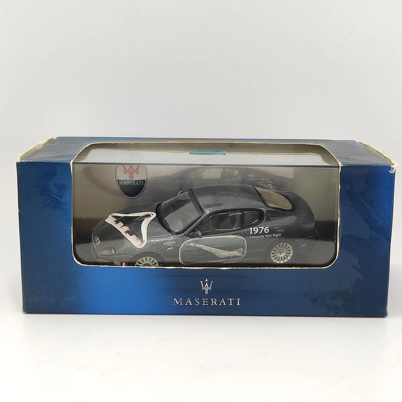 

Paint surface defect Box cracked Diecast 1:43 Scale Maserati Coupe 2002 Alloy Car Model Collectible Toy Gift Souvenir Display