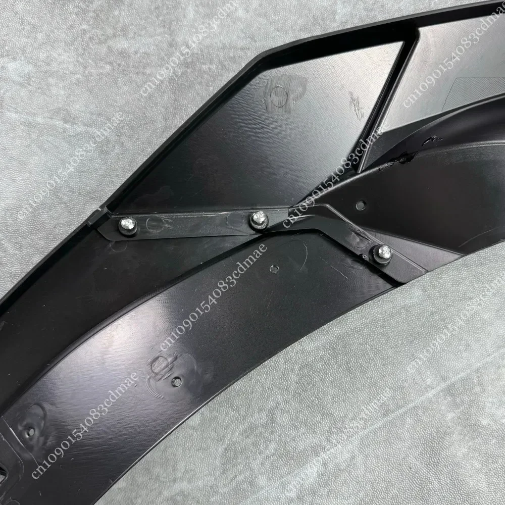 For VW Tiguan MK2 R Line Facelift 2020 2021 2022 2023 Car Front Bumper Splitter Lip Spoiler Gloss Black Diffuser Canard Body Kit