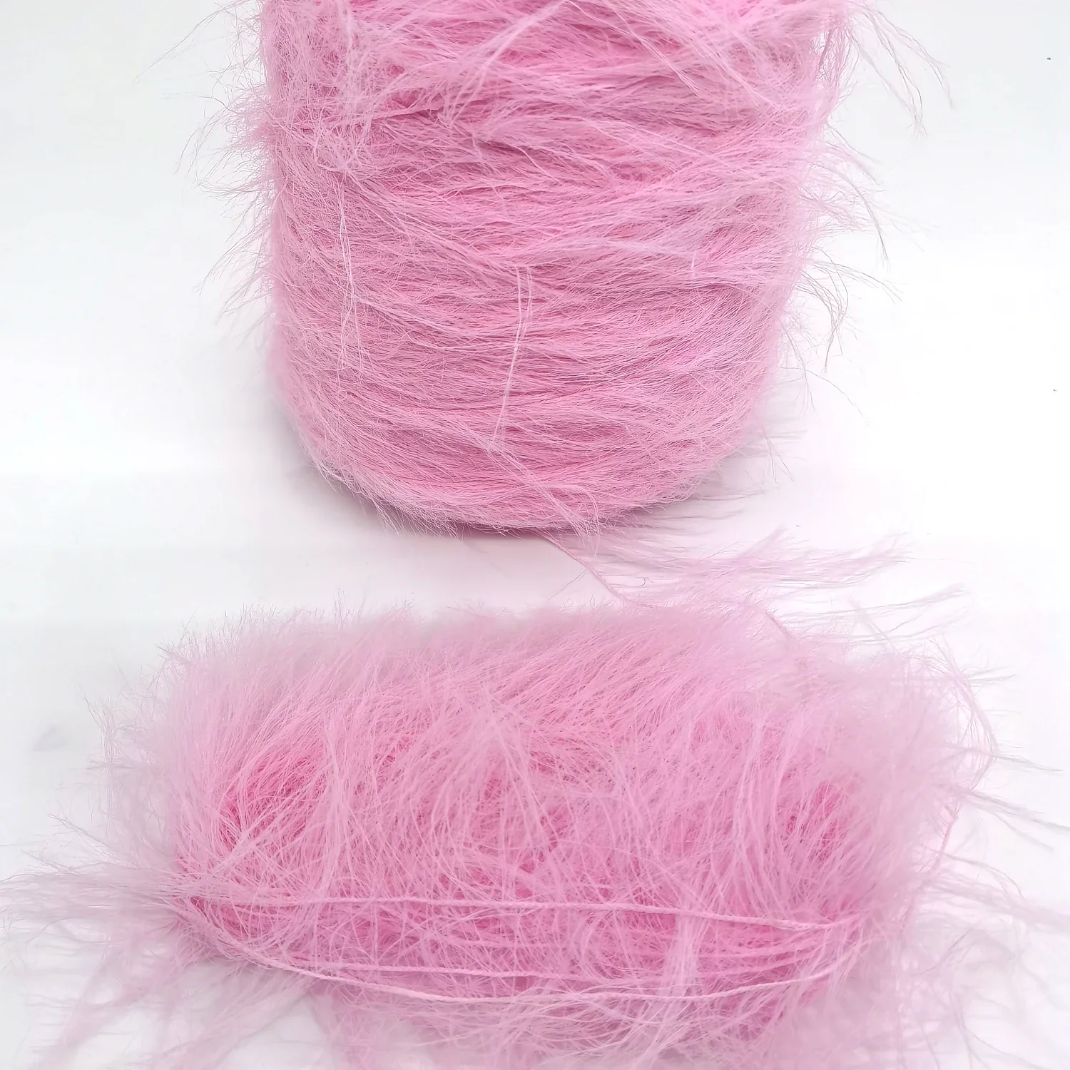 500g 4cm Long Plush Yarn for Crochet Yarn Puffy Yarn Fancy  Knit sweater gloves hat scarf  factory dirct sales