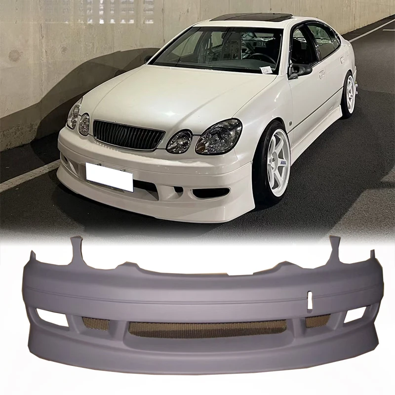 New for Toyota Lexus GS300 JZS161 VET Style Front Bumper Exterior Body Kit FRP with Primer Upgrade
