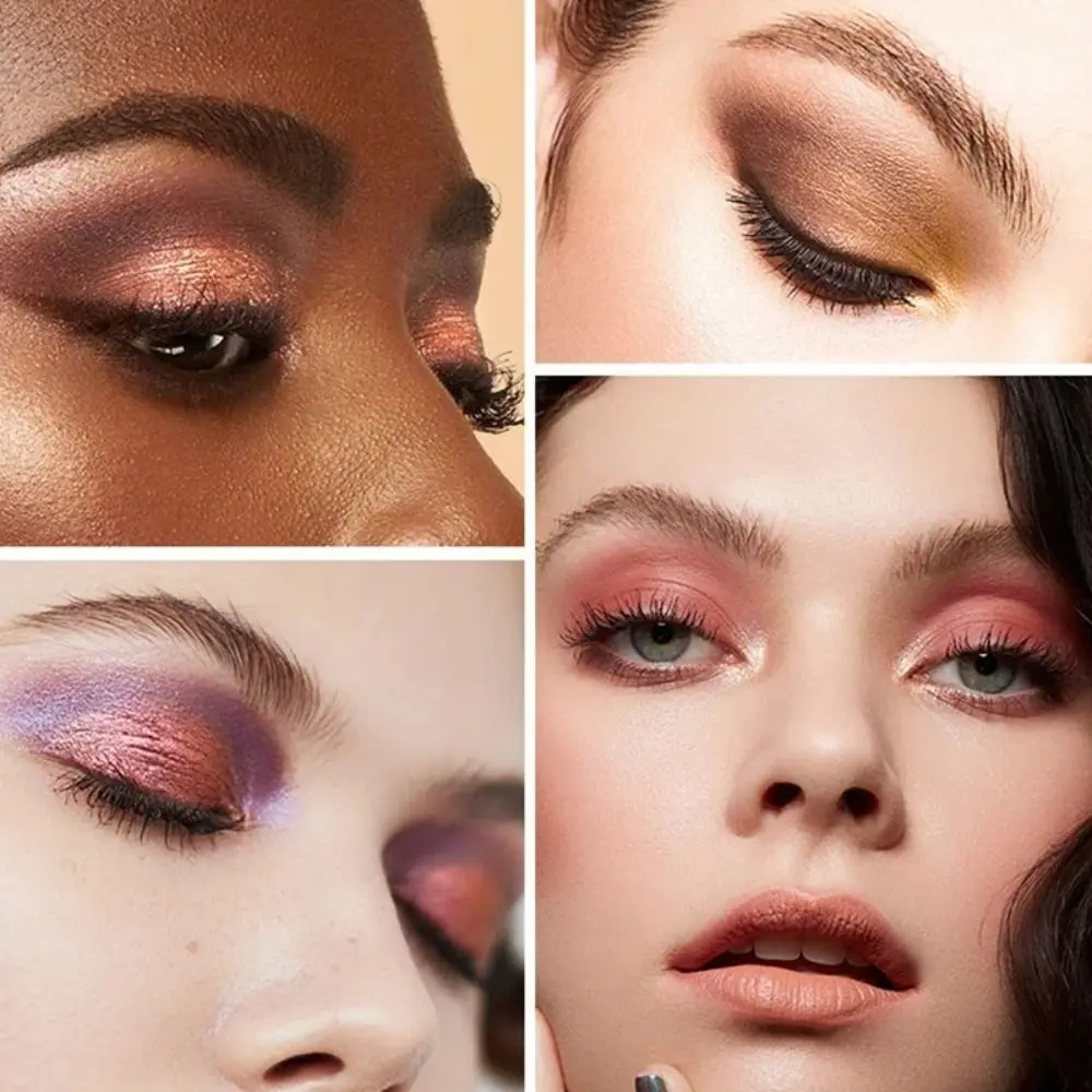 Paleta de sombras de ojos a prueba de sudor, maquillaje de larga duración, profesional, moda, mate