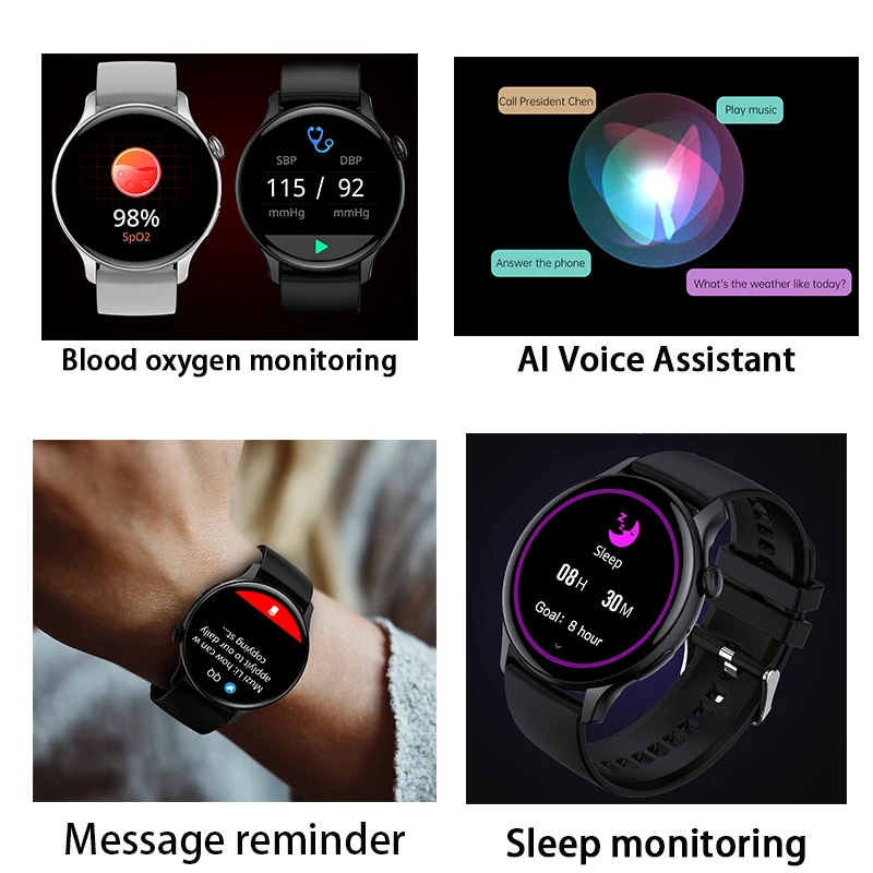 2023 New Smart Watch Women 466*466 AMOLED 1.43