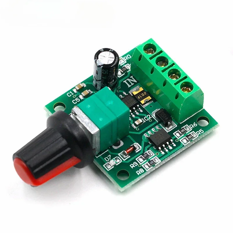 10PCS DC 1.8V 3V 5V 6V 12V 2A PWM Motor Speed Controller Low Voltage Motor Speed Controller PWM 0~100% Adjustable Drive Module