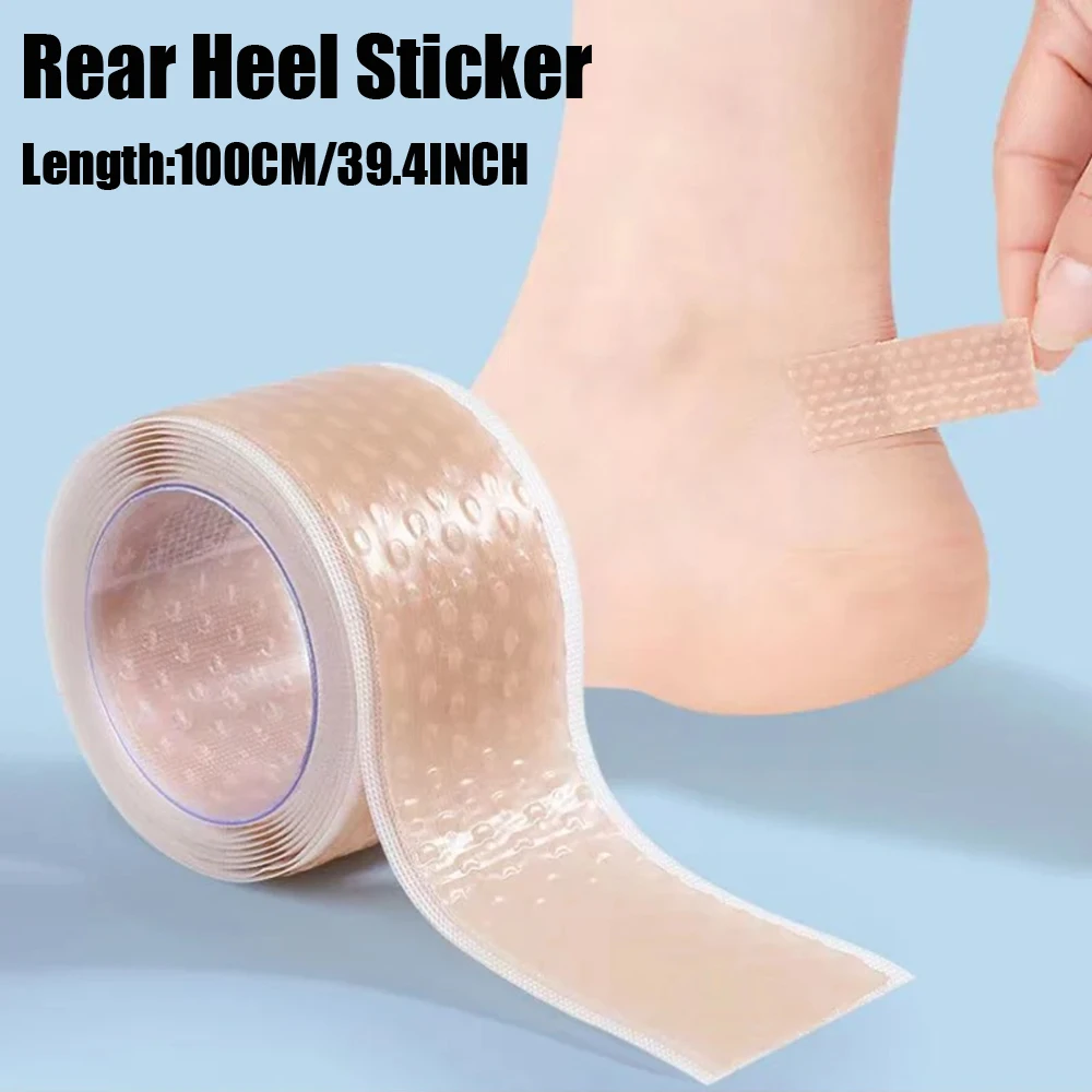 

100cm Gel Heel Protector Foot Patches Adhesive Blister Pads Heel Liner Shoes Stickers Pain Relief Plaster Foot Care Cushion