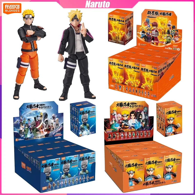 

Blokees Naruto Building Blocks Anime Minifigure Desktop Decoration Puzzle Assembling Model Toy Birthday Gifts for Boys and Girls