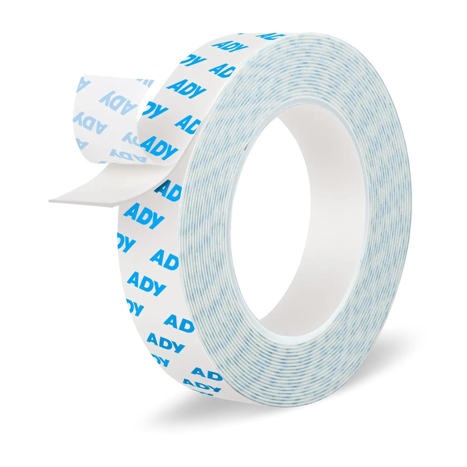 

Removable Double Sided Tape for Walls, Heavy Duty 1in x 20ft, No Nail Drilling, Picture Hanging Adhesive Strips, Damage Free for Rent Room