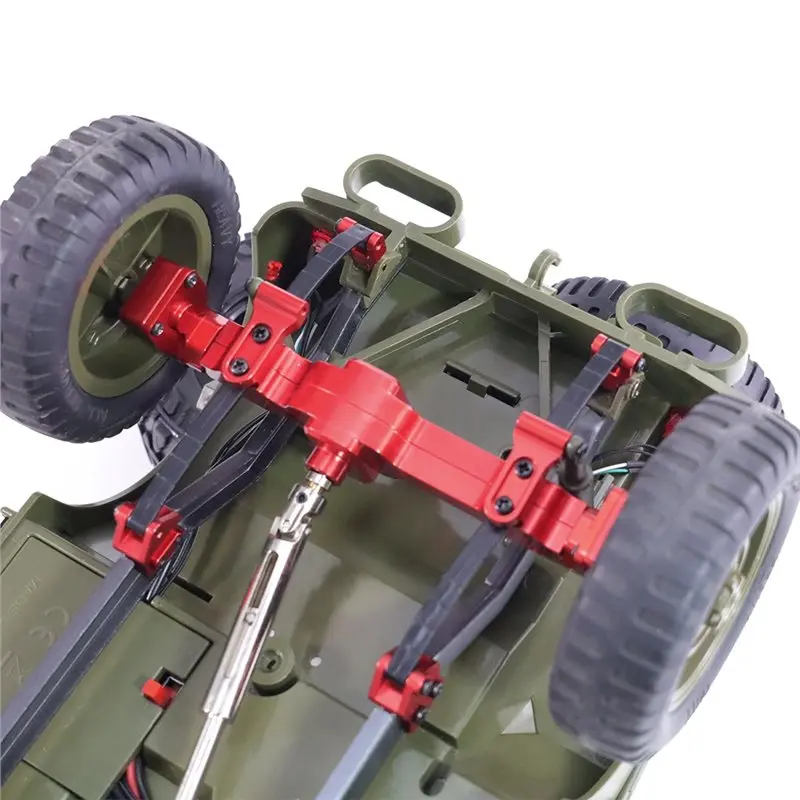 FBIL-RC Car Front And Rear Shock Mount Set, RC Car Front Rear Shock Hoops Lightweight Metal Stable Aluminum Accessories
