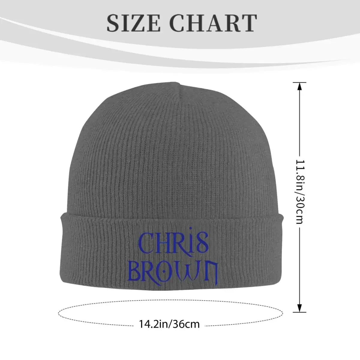 Chris Brown Beanie Hats Bonnet Hats Unisex Adult Cool Kpop Skullies Beanies Autumn Design Elastic Caps