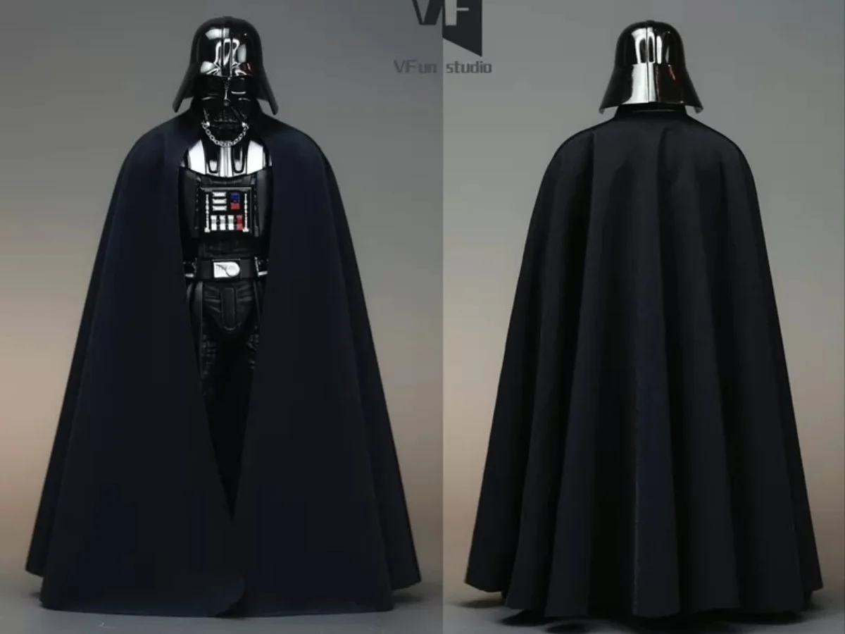 【No Figure】In Stock 1/12 Scale Male Soldier Handmade Drape Cape Built-in Wire 6''Action Figure Model Toys Fit SHF For Fans DIY