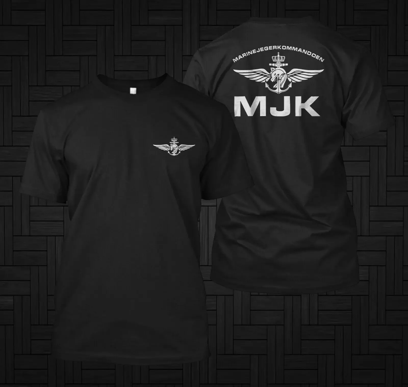 Norvegia MJK Special Forces MARINE Men t-shirt manica corta Casual Cotton o-collo Summer Tees