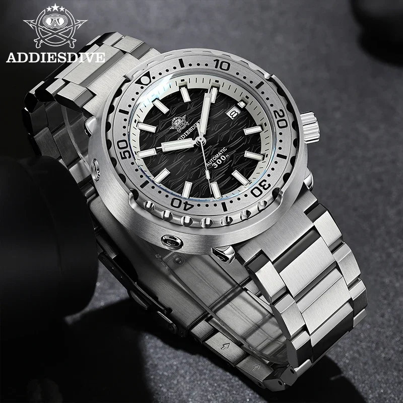 

ADDIESDIVE 2025 NEW Men Watch 30Bar Waterproof Sapphire Glass BGW9 Luminous NH35 Automatic Mechanical Watch AD2098 Reloj Hombre