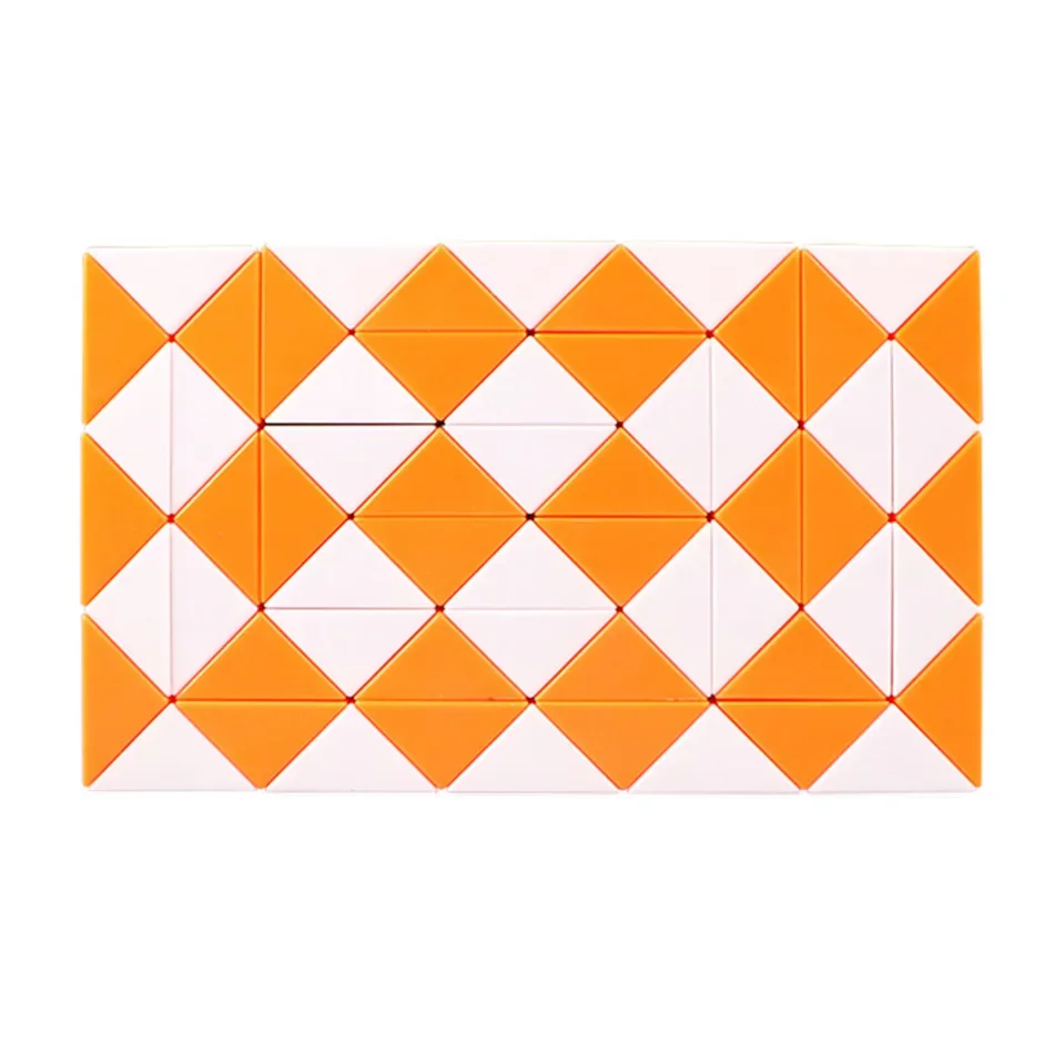 QIYI  Diy 60 Segments Magic Snake Speed Cubes Educational Magic Ruler Toys for Children Birthday Gifts Be Creative