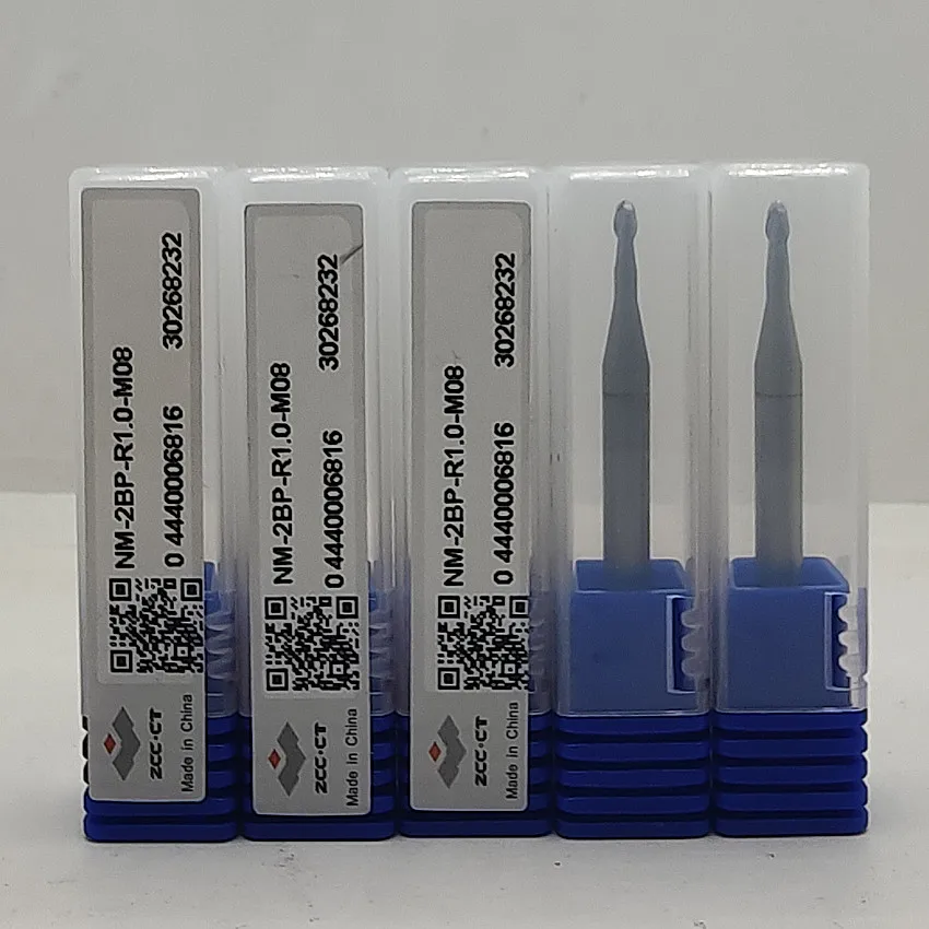 NM-2BP-R1.0-M06/NM-2BP-R1.0-M08/NM-2BP-R1.0-M10/NM-2BP-R1.0-M12/NM-2BP-R1.0-M16/NM-2BP-R1.0-M20 ZCC.CT NM-2BP 2T Kugelfräser