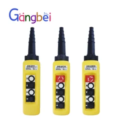 XAC-A4713  waterproof traffic control switch Lifting Push button switch box for hoist up down left right emergency stop switch