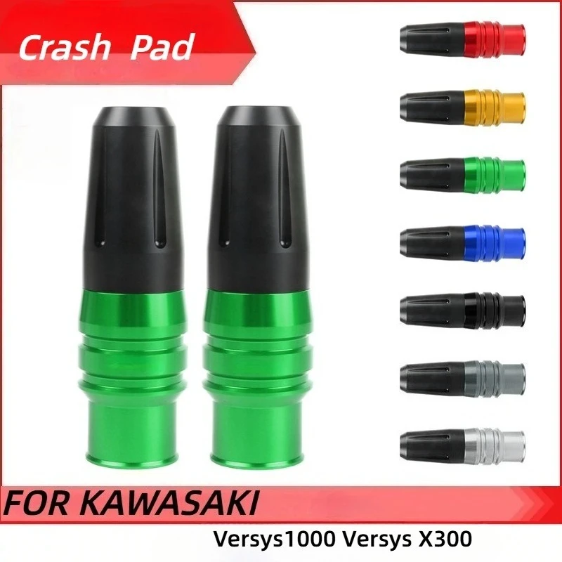 

Frame Sliders Crash Pad Protector For KAWASAKI Versys1000 Versys X 300 X300 Motorcycle Accessories Engine Pad Falling Protection