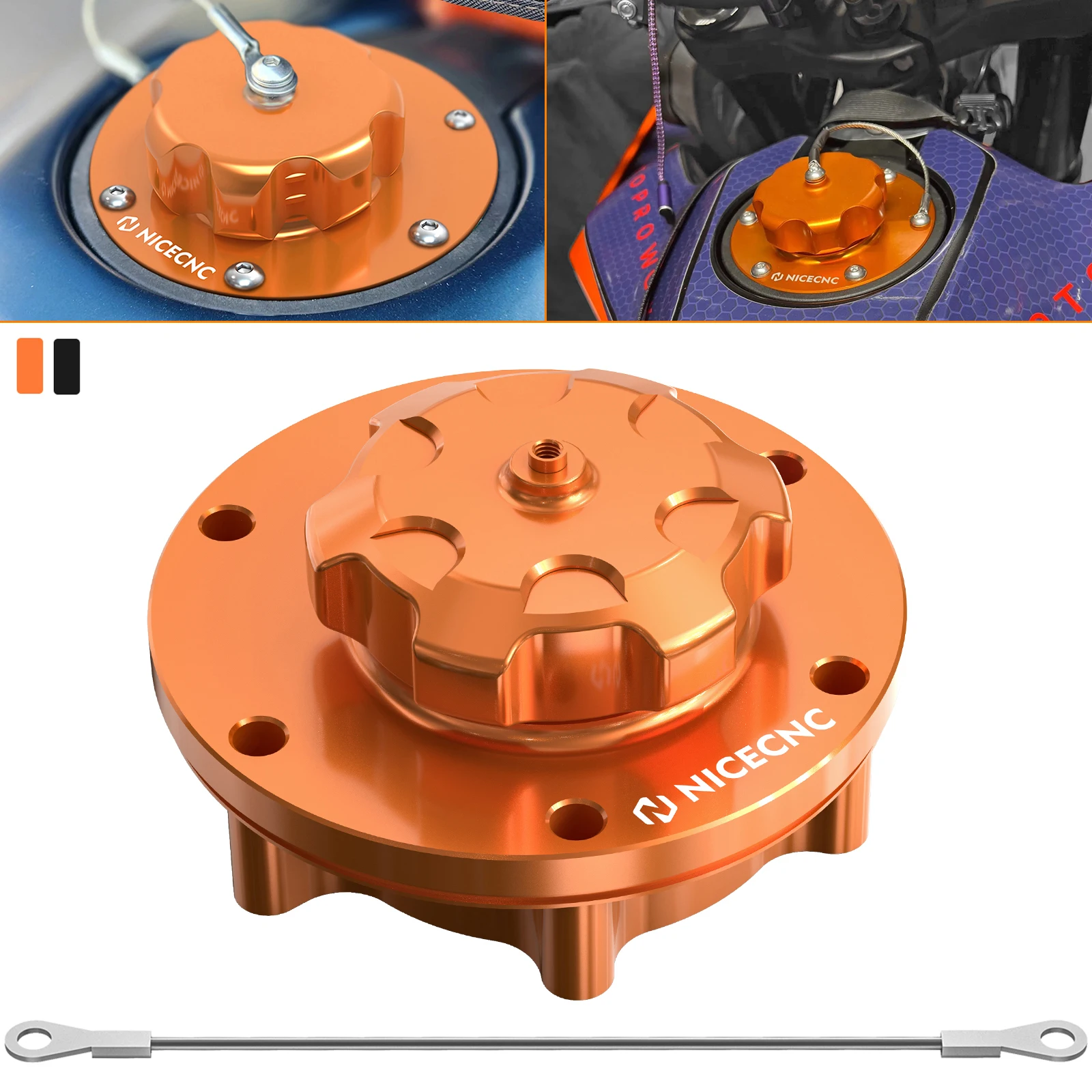 

For KTM 790 890 Adventure R/Rally Fuel Tank Cover Motorcycle Fuel Filler Neck Cap for KTM 890 790 Adventure R/S 2019-2023