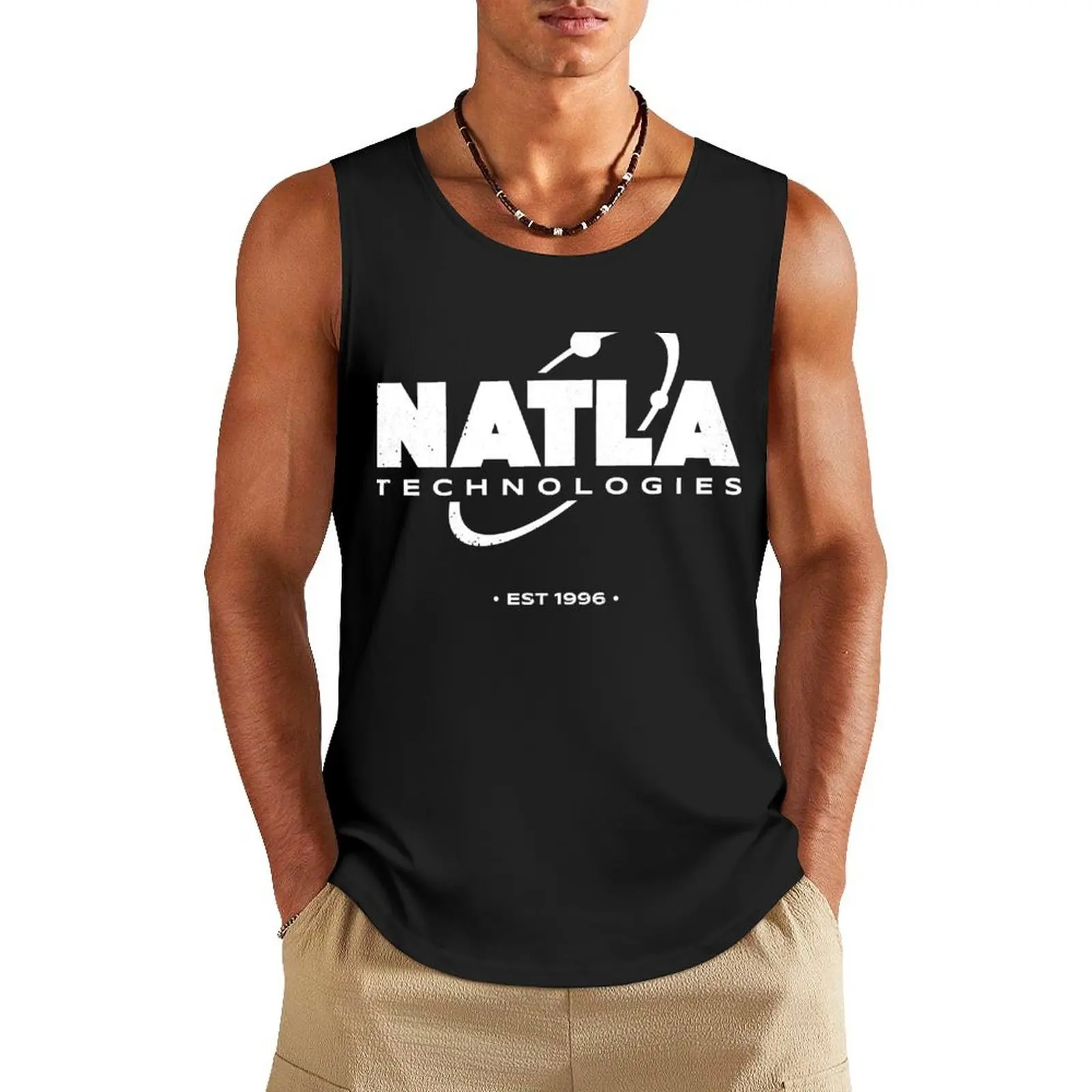 

Natla Technologies Tank Top gym clothes for man Man gym clothes t shirt