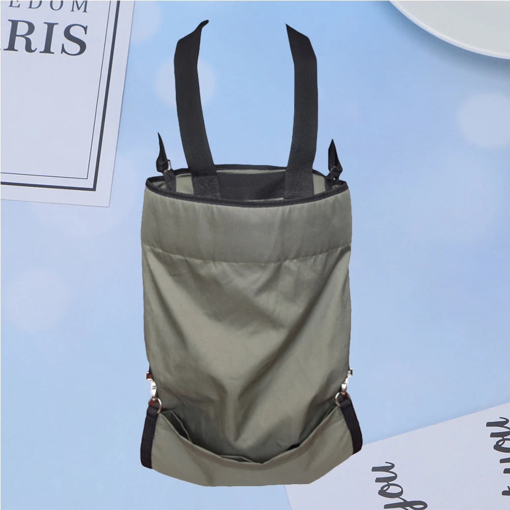 

Waterproof Fruit Picking Apron Durable Oxford Adjustable Shoulder Harvest Field Machine Washable Air Dry Gardening Tool