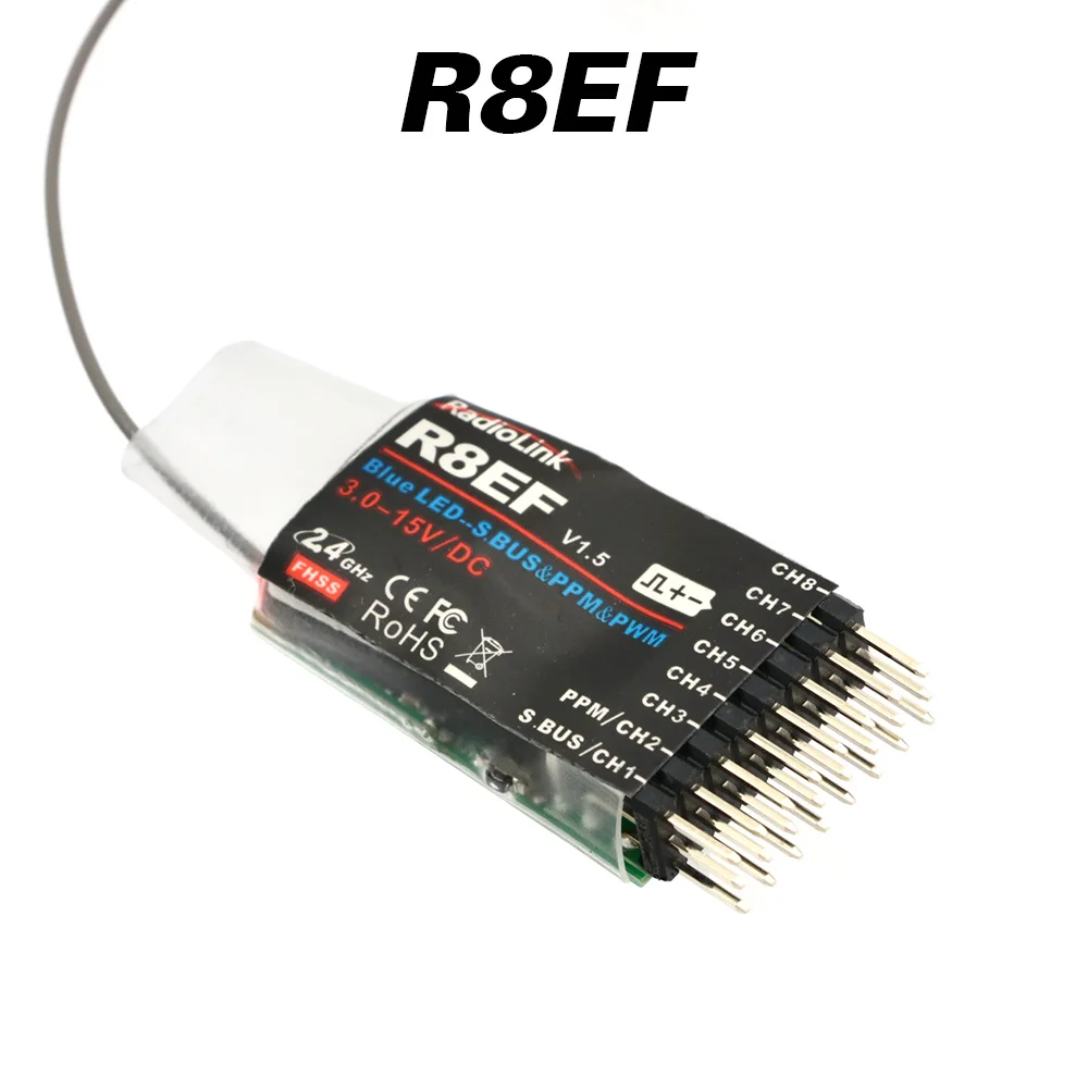 Radiolink R12DSM R12DS R9DS R8SM R8EF R8FM R8F R7FG R6DSM R6DS R6FG R6F R4FG R4F Rc Empfänger 2,4G Signal für RC Sender AT9S