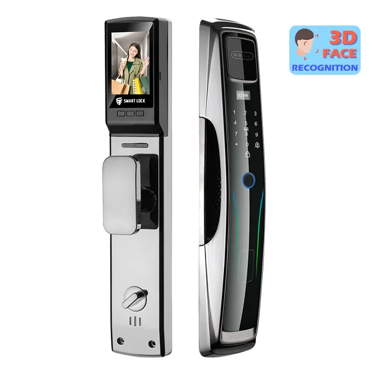 

Face Recognition Lock Home Electronics Automatic Keyless Fingerprint WIFI APP biometric Smart door lock