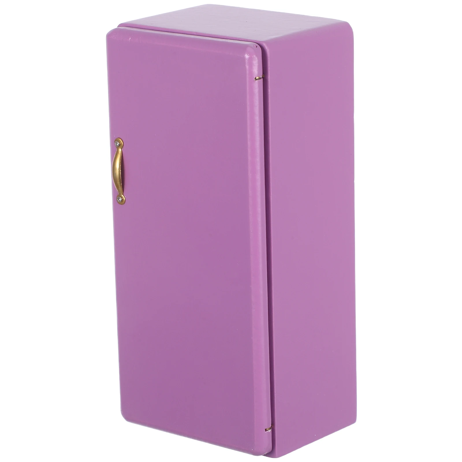 Mini réfrigérateur modèle maison de poupée meubles pour salon jouet accessoire salle à manger réfrigérateur