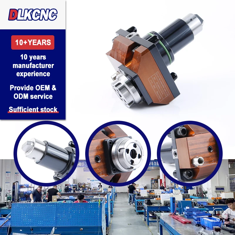 CNC Lathe Turret BMT40/BMT45/BMT55 90 Degree Speed-increasing Power Turret Tool Holder Lathe Tool Holder Post