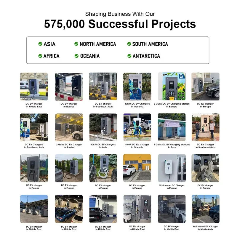 Customized DC Fast Charger Station DC EV Charger Electric Vehicle Charging Station DC Charging Pile 60kw 80kw 120kw 240kw