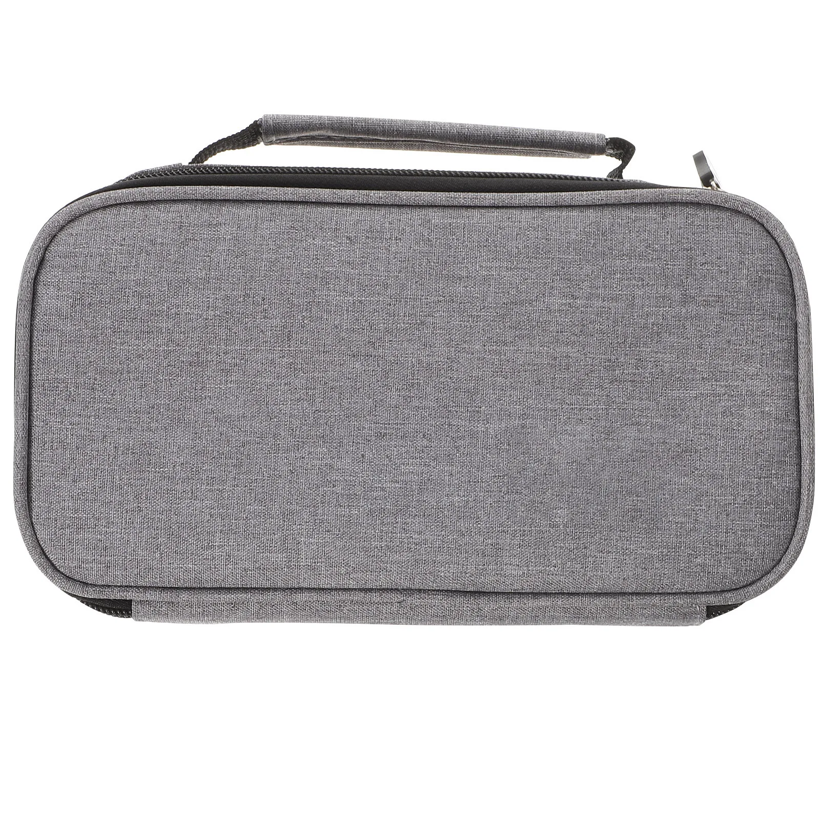 

Large Capacity Canvas Pen Pouch Student Pencil Bag Sealed Zipper Design Portable Stationery Organizer Canvas Pen Storage