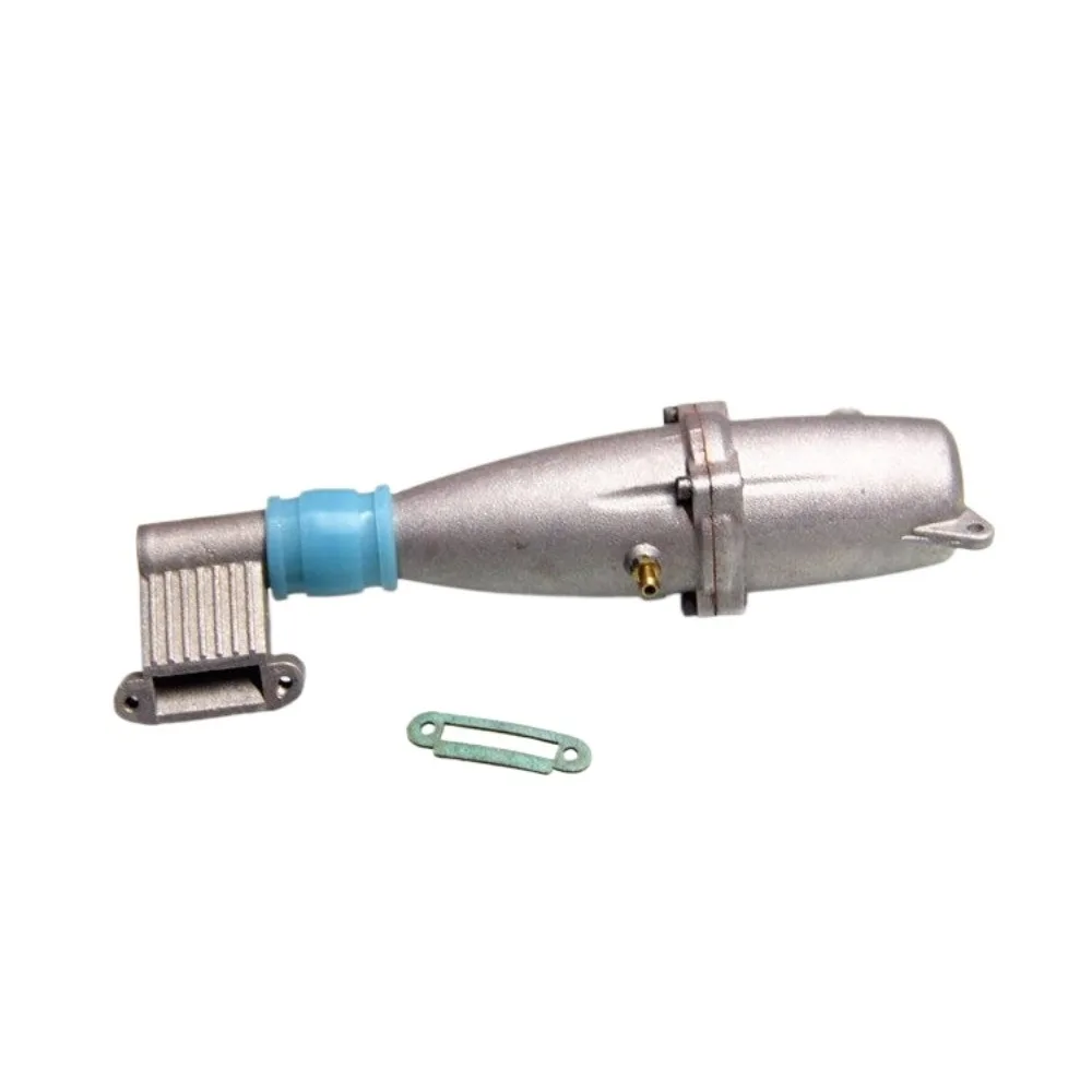 

Methanol Engine Exhaust Pipe Muffler Tailpipe Aluminum Alloy Pipe Smokestack Accessories for 15 Level 18 Level Methanol Engines