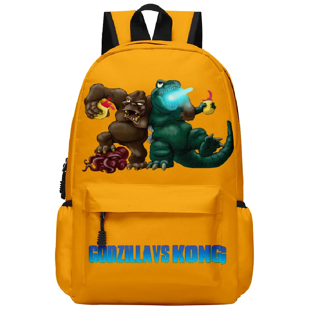 Godzillas VS KingKongs Anime zaino bambini nuovi mostri Action Figures zainetto ragazzi ragazze scuola viaggio spalle borsa regali