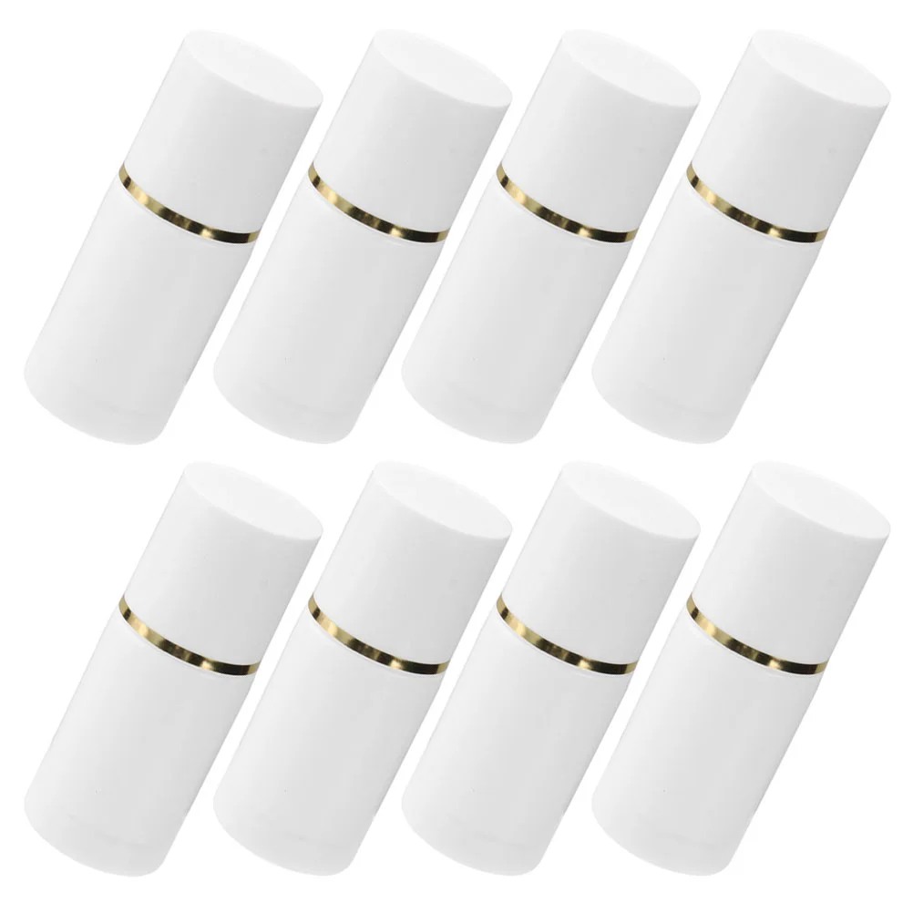 8 Pcs Graffiti Smudge Bottle Roll-on Travel Sponges Roller Bottles Abs Stain Head Essential Oil