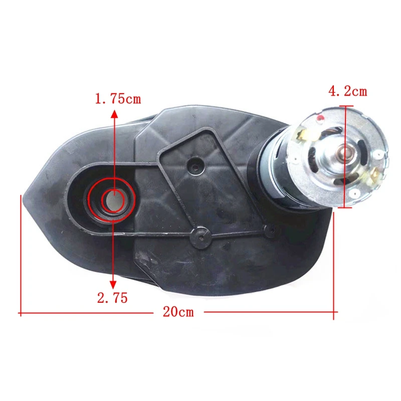 24V High Power High Torque Kids Electric Car Transmission, 775 24V 25000rpm Motor For Car Stroller RC Car