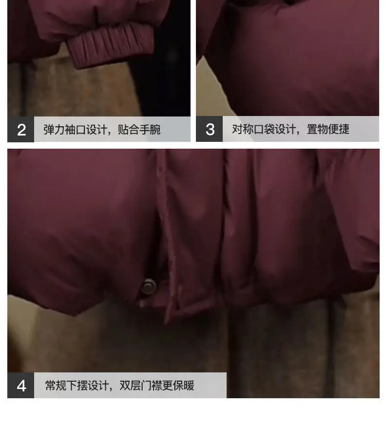 1 2 3 4 5 6 Years Girls Jacket Winter New Solid Color Thick Keep Warm Hooded Zipper Parka For Boys Cotton Down Outerwear