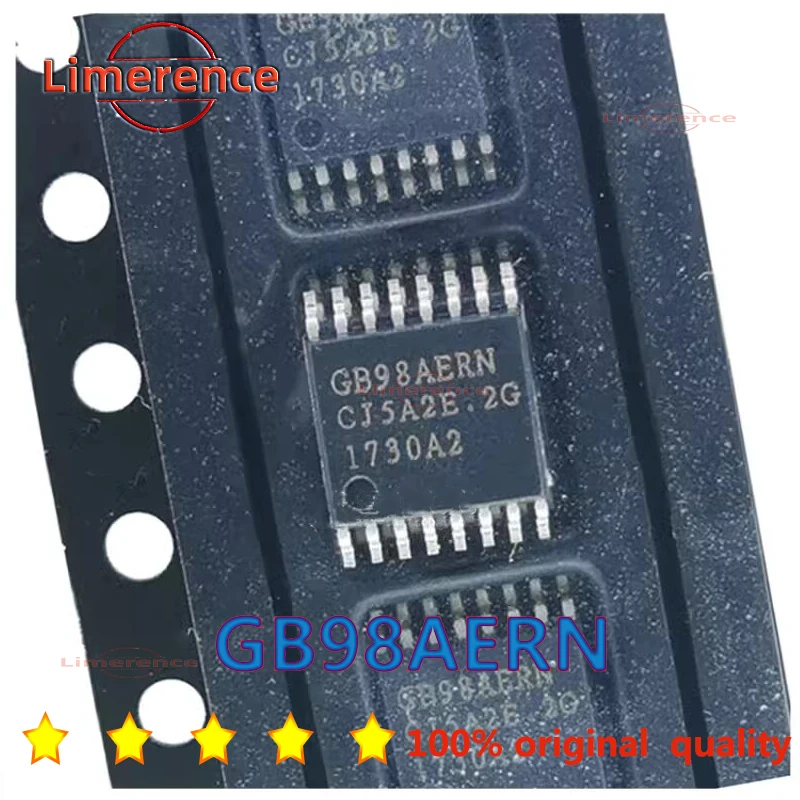 1 unidad/lote GB98AERN GB98AERN-A2-0-TR SMD TSSOP-16 chip LCD nuevo en stock