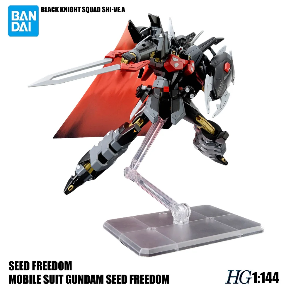 Оригинальный классический набор аниме Bandai Gundam Hg1/144 Black Knight Squad Shi-Ve.a Cal-Re.a Rud-Ro.a Set, игрушечные фигурки, детские подарки