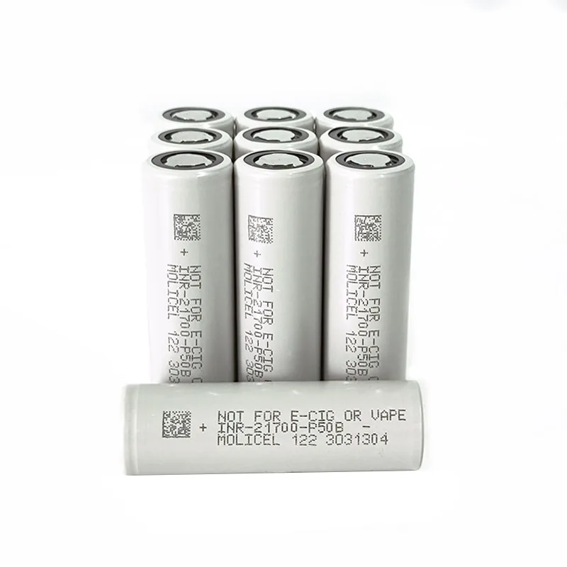 1-10pcs Original Molicel P50B INR 21700 Battery 5000mAh High-capacity 50A 3.7V  Rechargable Li-ion Batteries For Battery Pack