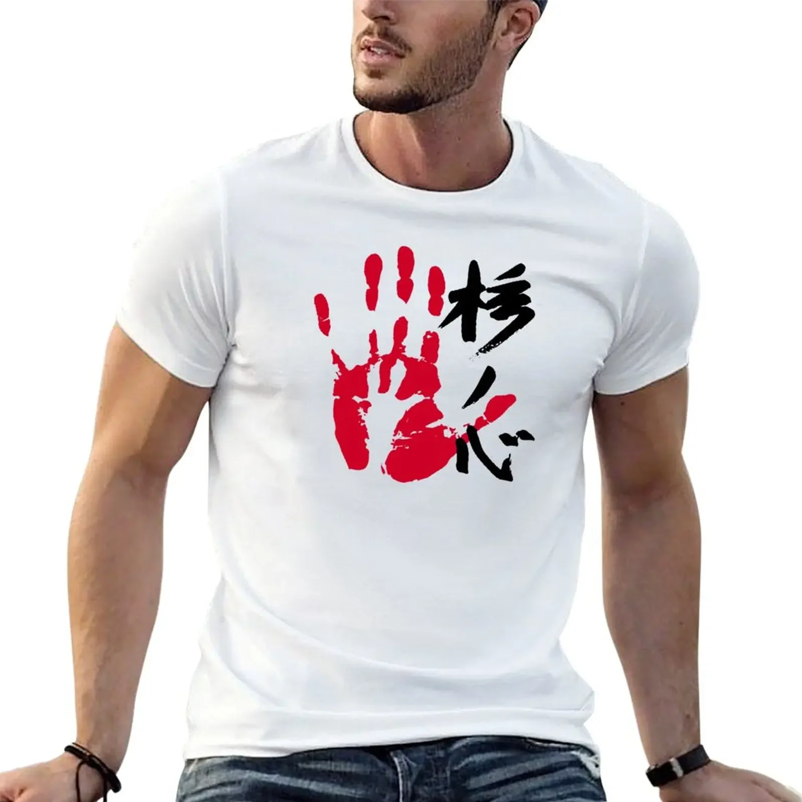 Tochinoshin Sumo Tegata T-Shirt graphic shirts tops vintage t shirts mens cotton t shirts