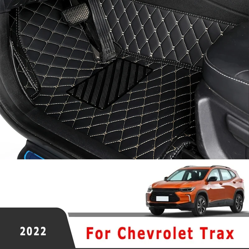 For Chevrolet Trax Tracker Holden 2024 2023 2022 Car Floor Mats Auto Interior Accessories Carpets Product Part Pad Automobiles