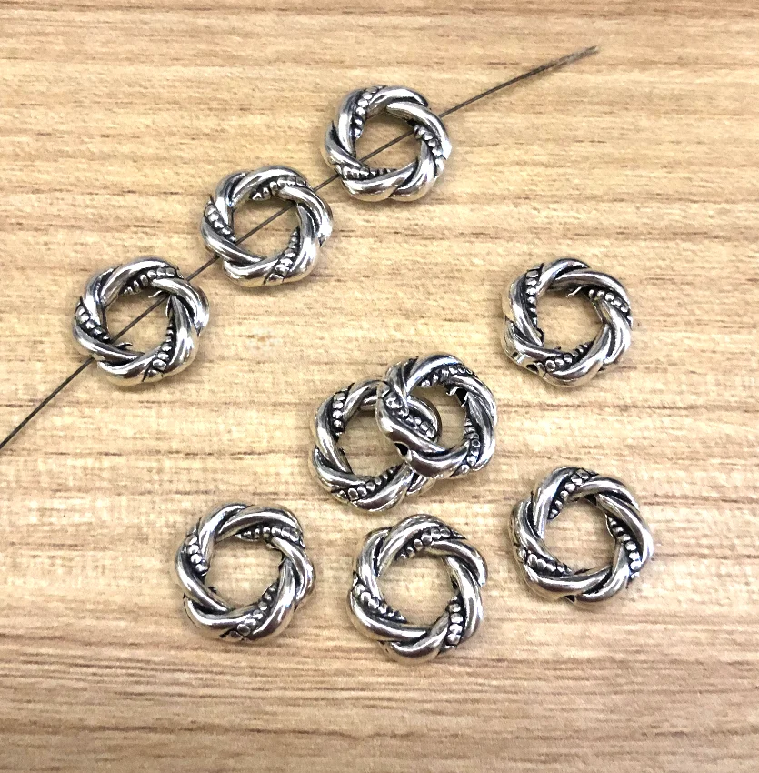 20pcs  11mm  curved spacer beads for  handmade  HW3089
