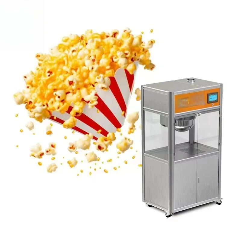 Hot-selling caramel popcorn machine Electric automatic commercial popcorn machine Industrial popcorn machine