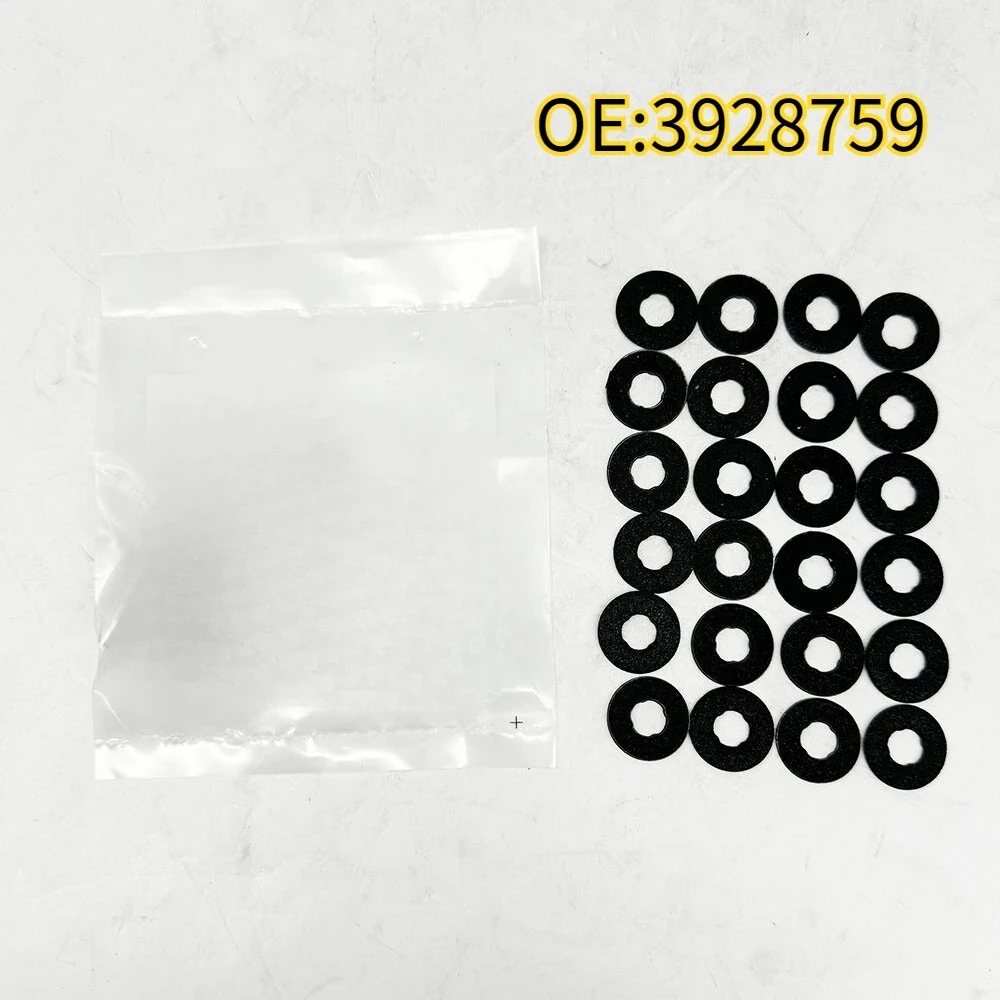 

High quality New For 24PCS 3928759 FUEL INJECTOR SHIM KIT FOR 89-02 5.9L 12V 24V Valve 7.5MM