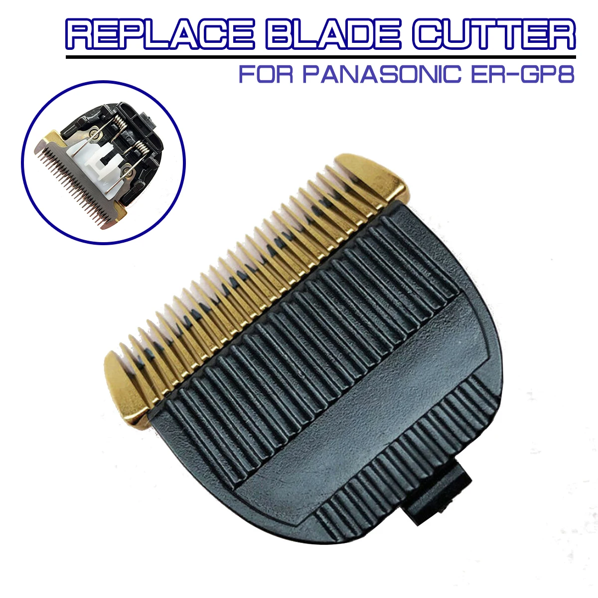 For Panasonic ER-GP8 1610 1611 1511 153 154 160 VG101 Ceramic Titanium Replace Blade Cutter Head Hair Clipper Trimmer Razor Tool