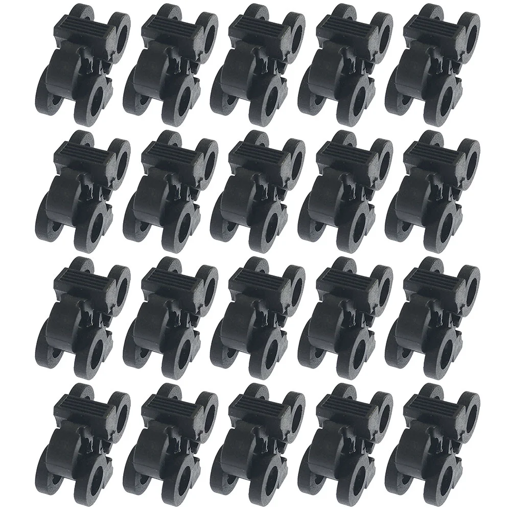 20 Pcs Lazy Shoe Lace Buckle Shoes Accessories Strap Holder Shoelace Running Anti-loose