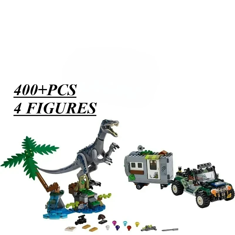 ديناصور الفيلم الكلاسيكي تجميع سلسلة الجوراسي T.rex نموذج متوافق 75935 اللعب اللبنات الطوب Baryonyx مجموعة الاطفال هدية